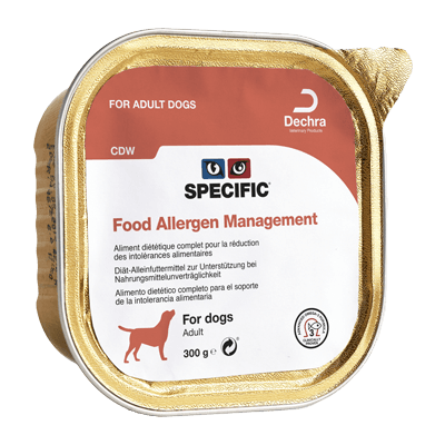 SPECIFIC CDW Food Allergy Management, Dog Packshot UK